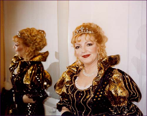 Marja-Leena Varpio im Spiegelbild